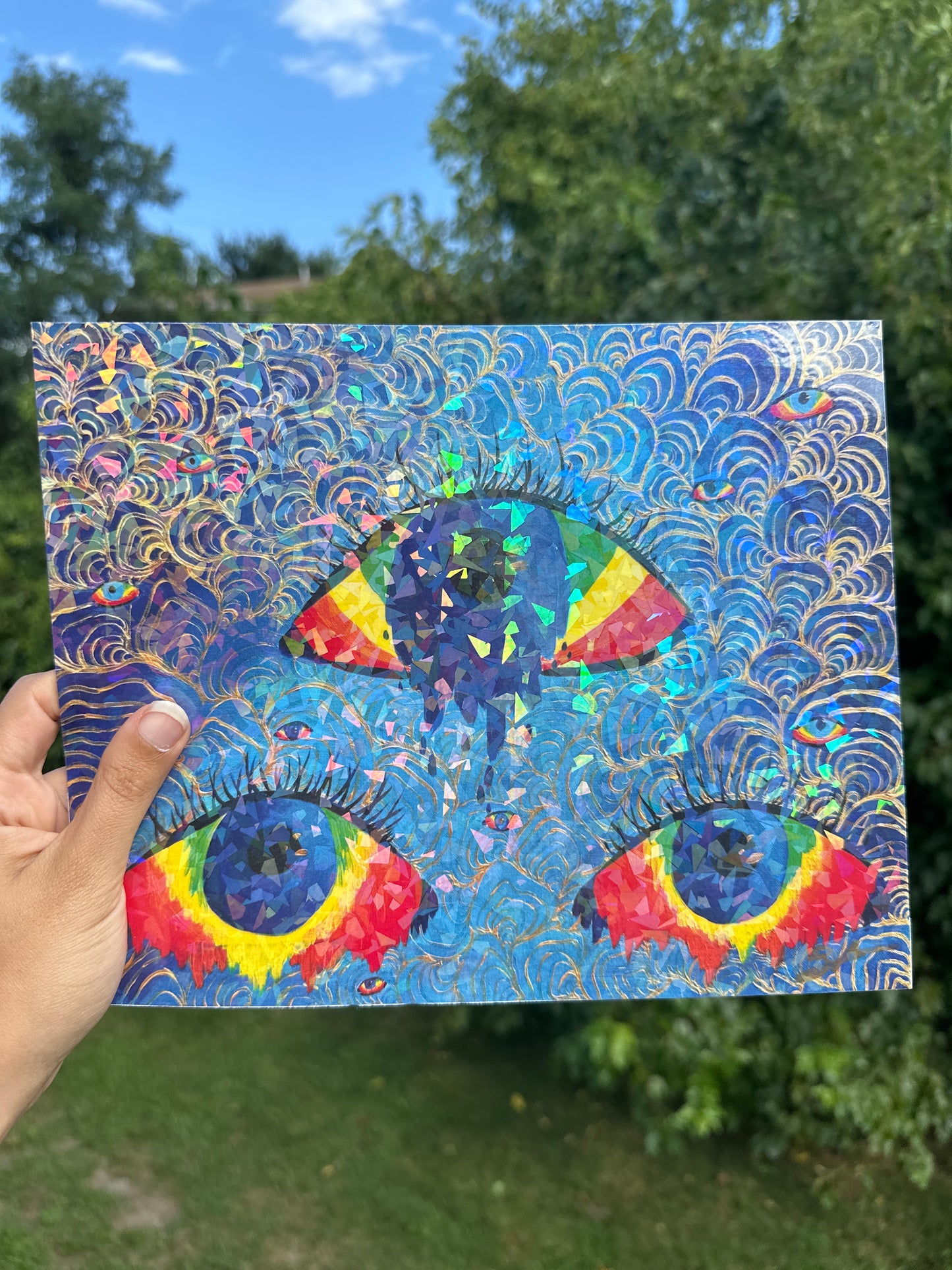 Third Eyes - Holographic Print